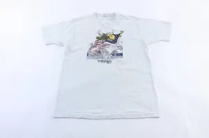 1991 Hank Caruso Hooks Art Graphic T-Shirt