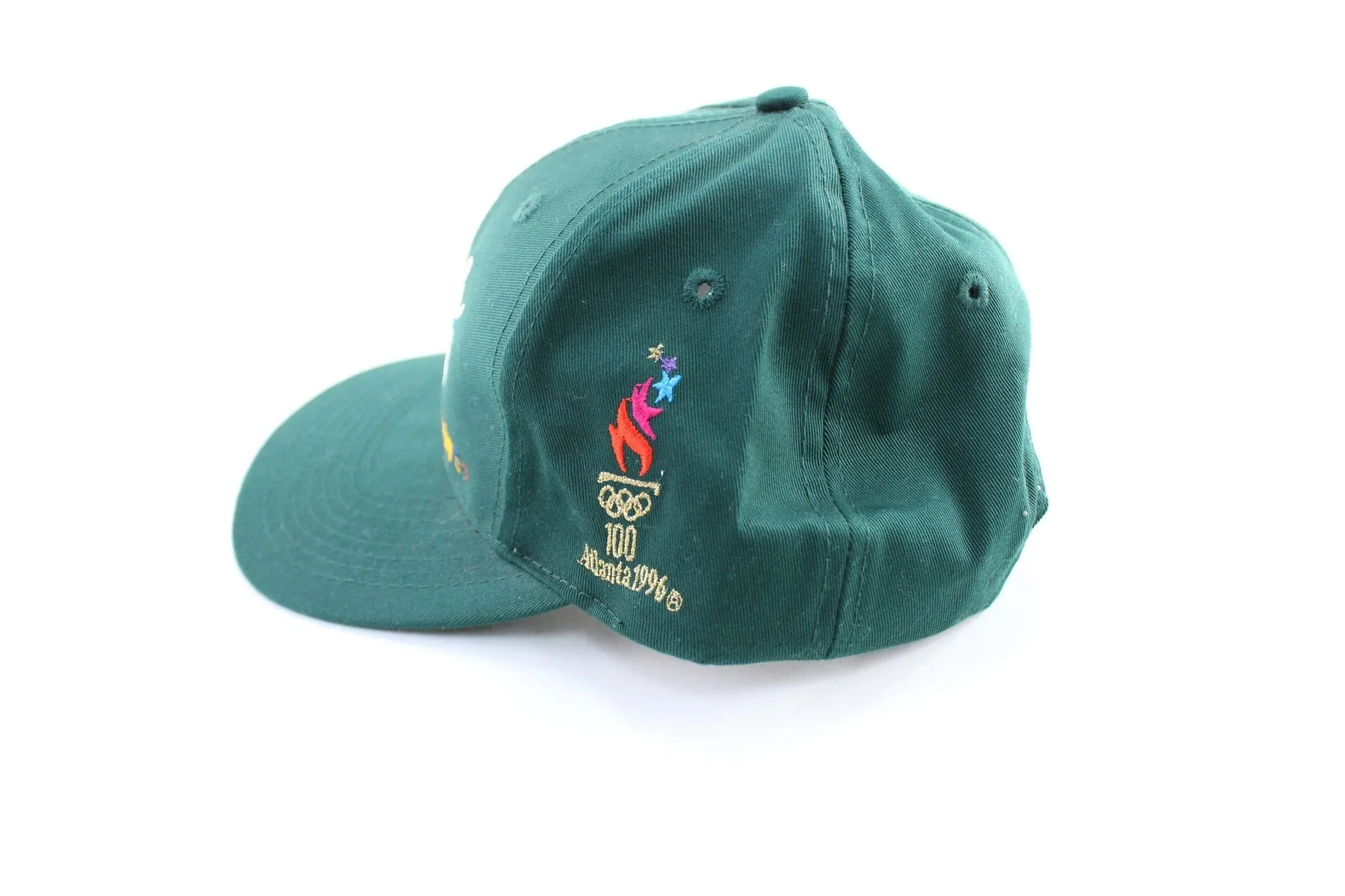1996 Olympic Torch Relay Embroidered SnapBack Hat