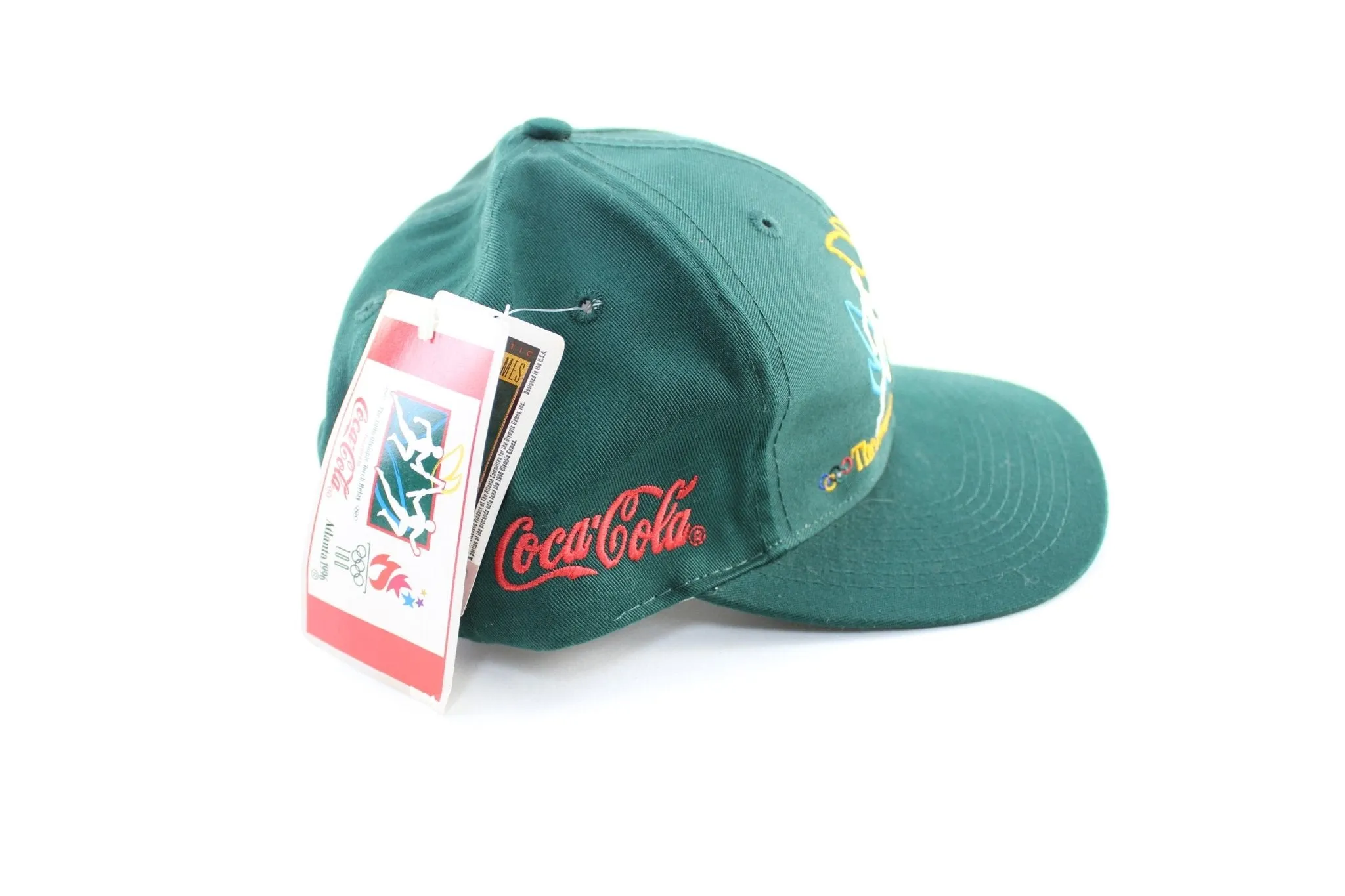 1996 Olympic Torch Relay Embroidered SnapBack Hat