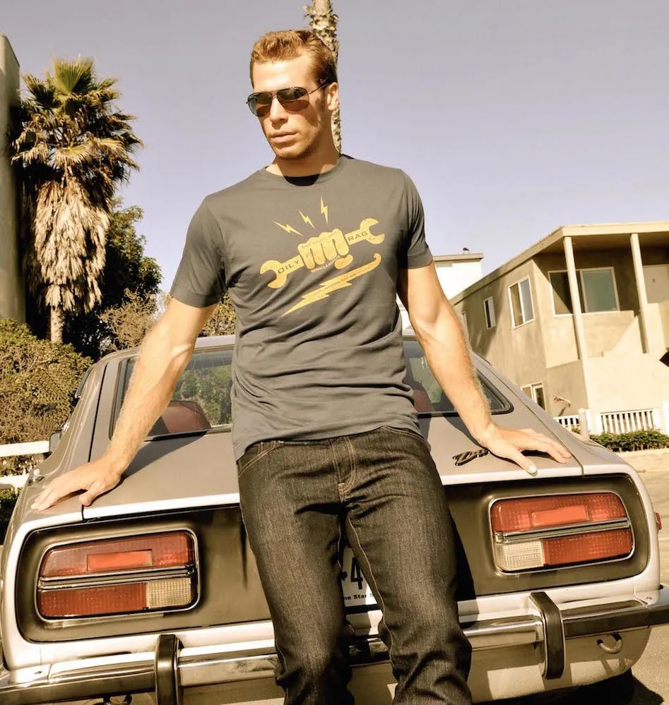 Oily Rag Clothing Spanner Fist T'Shirt