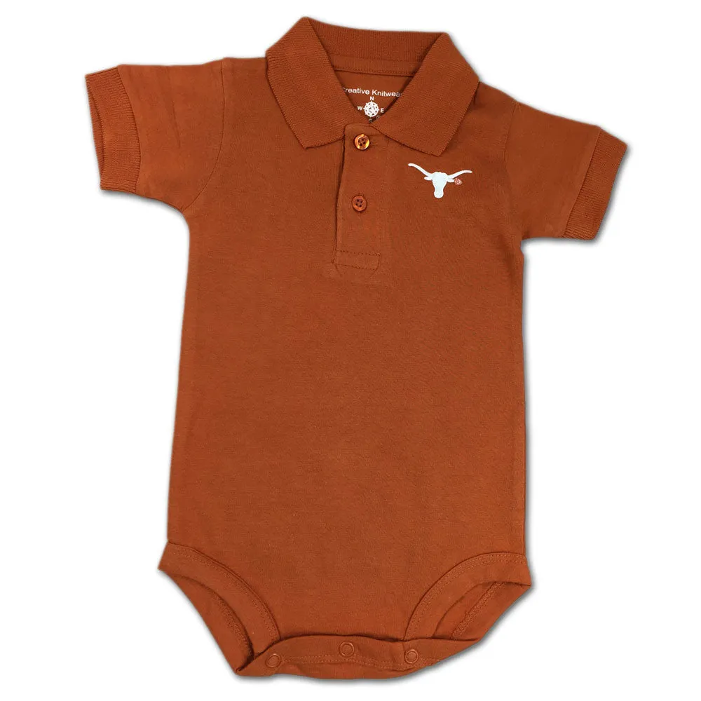 Texas Baby Clothing  Golf Shirt Romper
